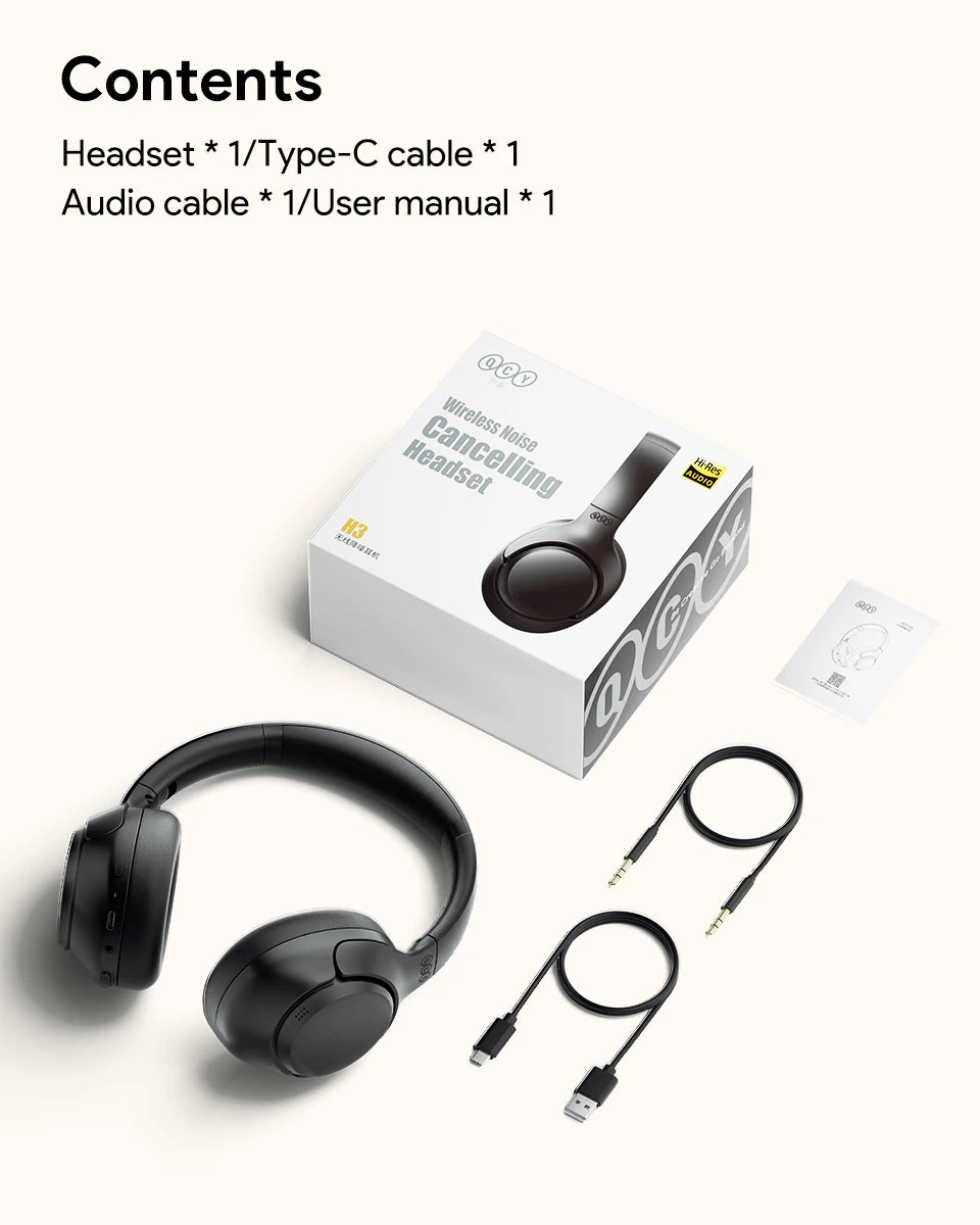QCY H3 ANC Casque Bluetooth