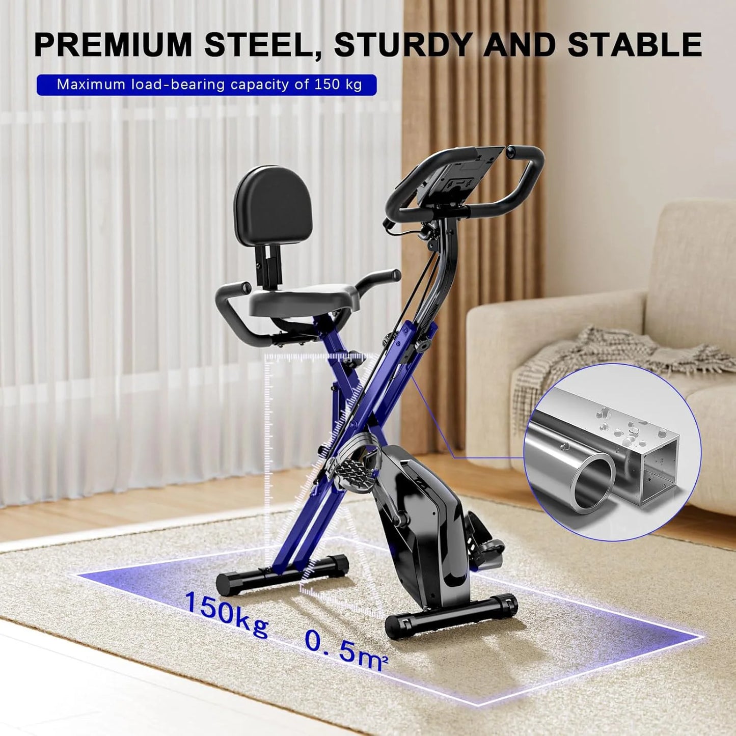 Vélo d’appartement pliable