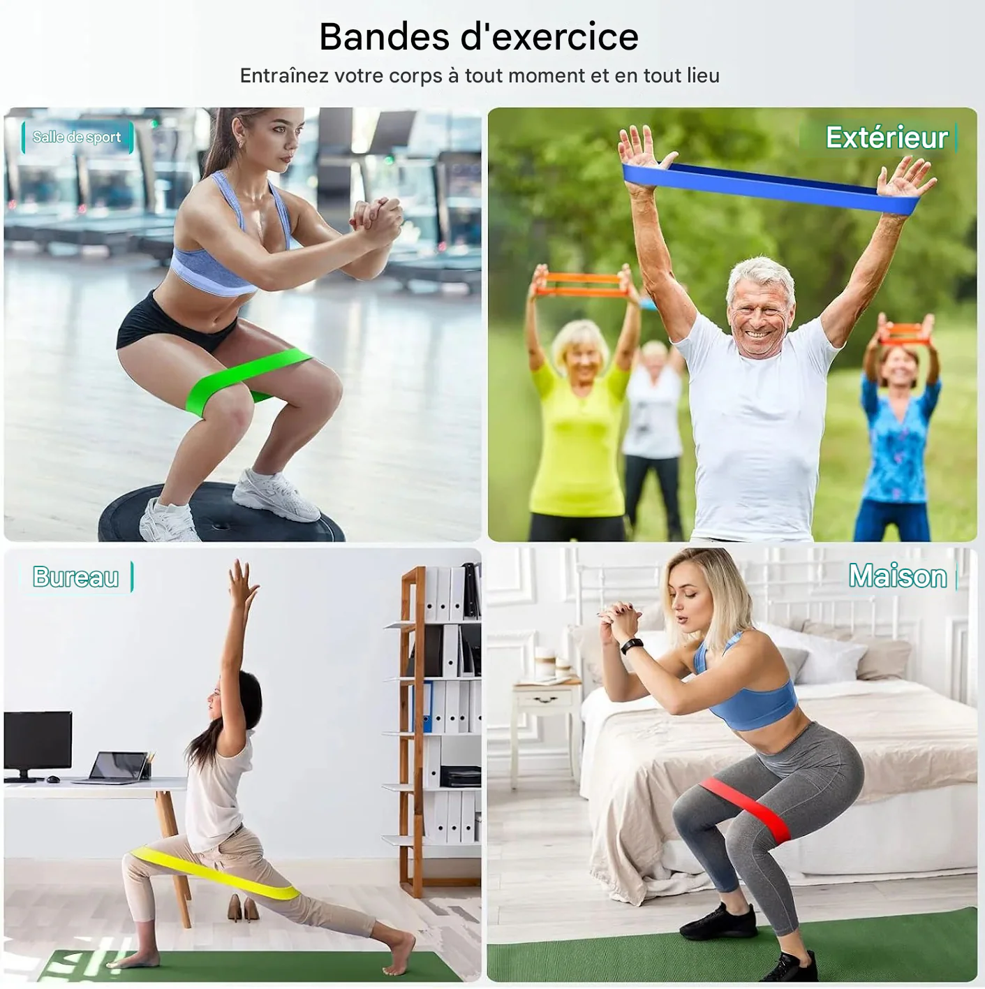 FlexElastic™ – Bandes de Résistance TPE