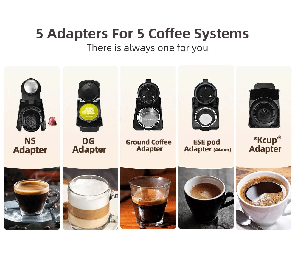 HiBREW Machine à café à capsules multiples