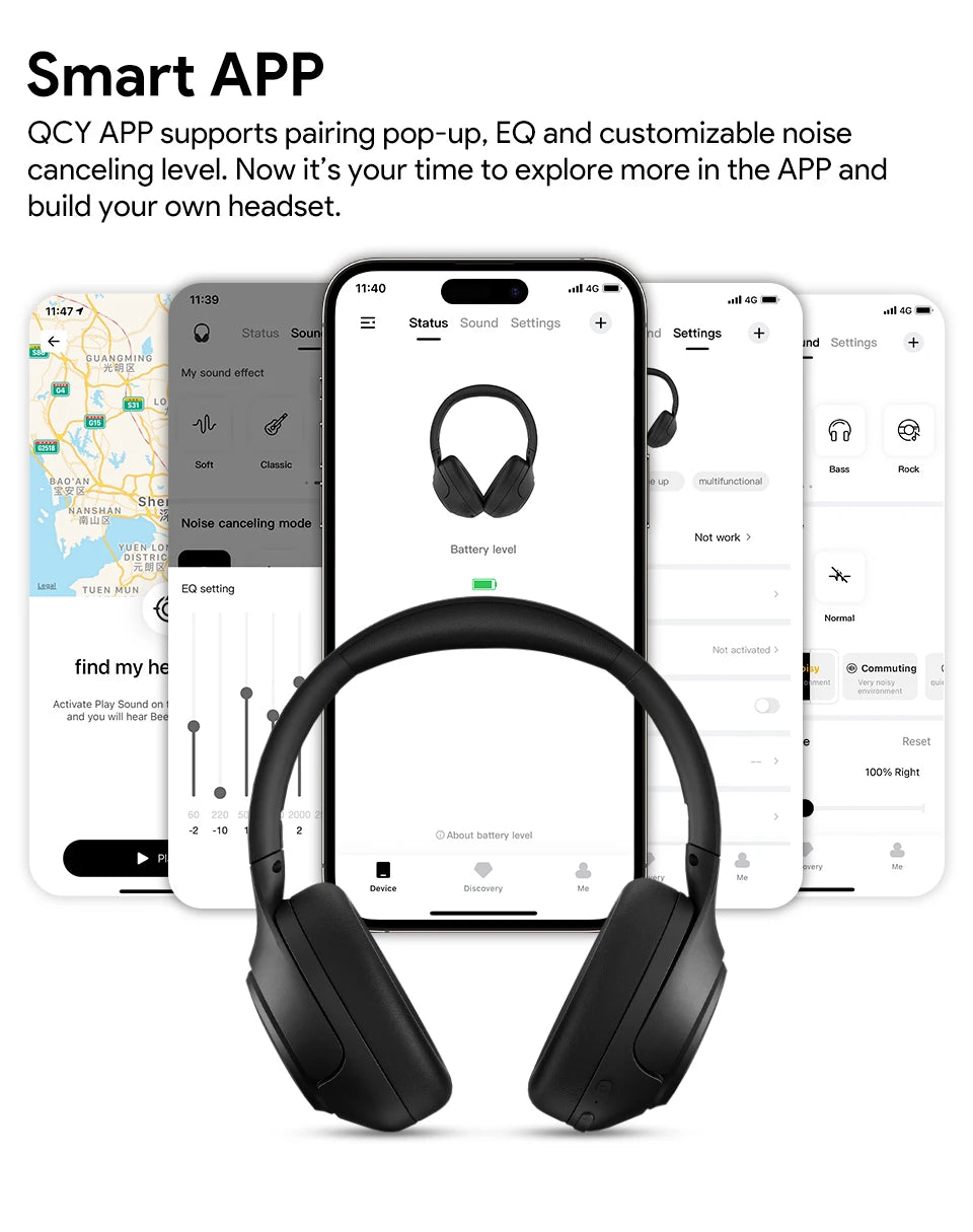 QCY H3 ANC Casque Bluetooth
