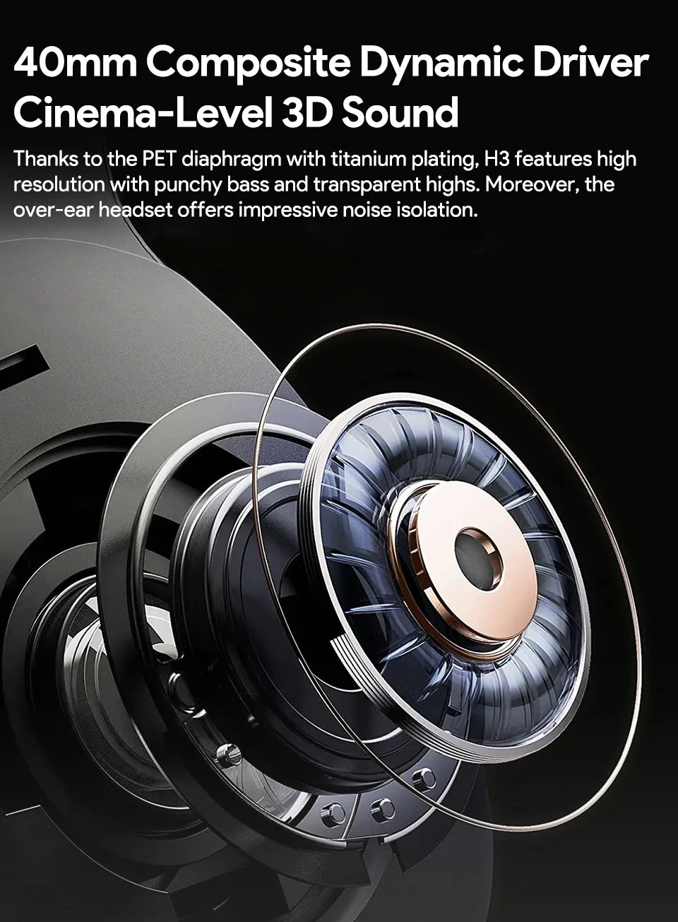 QCY H3 ANC Casque Bluetooth