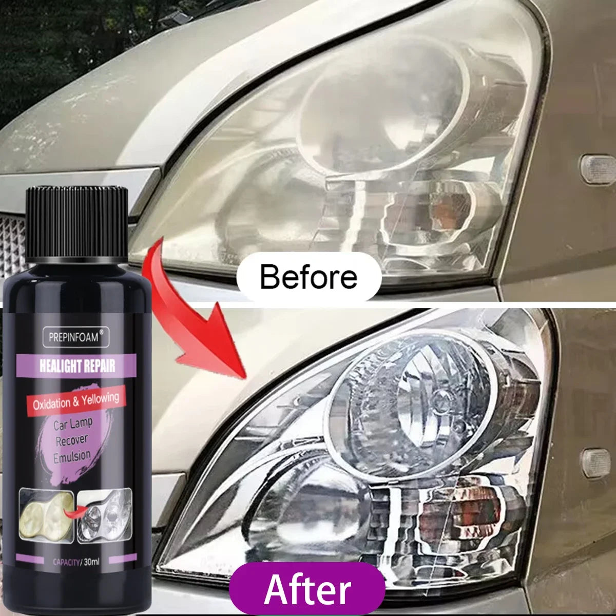 Produit pour Polish et Restauration de phare