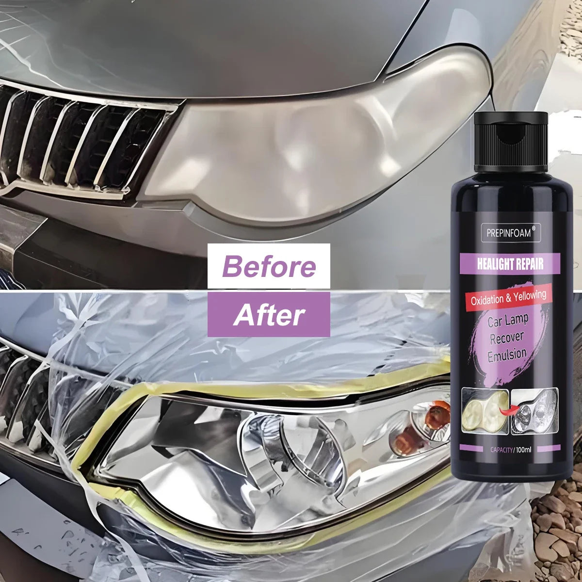 Produit pour Polish et Restauration de phare