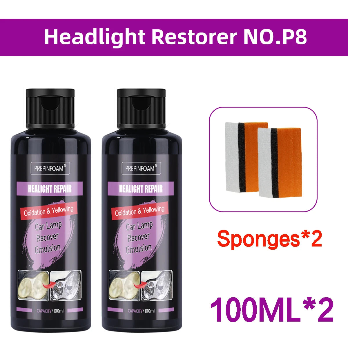 Produit pour Polish et Restauration de phare