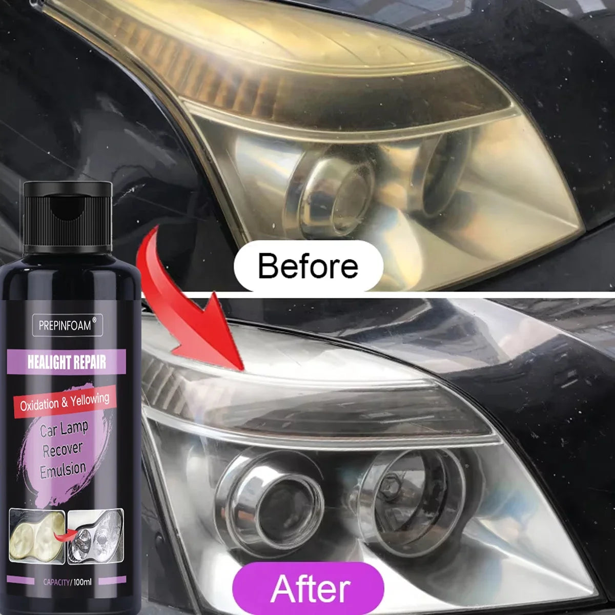 Produit pour Polish et Restauration de phare